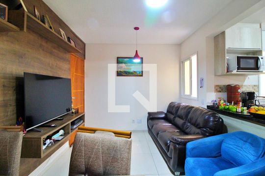 Sala de apartamento à venda com 2 quartos, 106m² em Vila Metalurgica, Santo André
