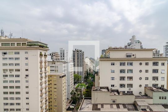 Vista de apartamento à venda com 1 quarto, 110m² em Cerqueira César, São Paulo
