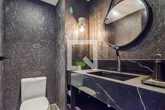 Lavabo de apartamento à venda com 1 quarto, 110m² em Cerqueira César, São Paulo