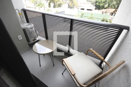 varanda de kitnet/studio à venda com 1 quarto, 25m² em Vila Mariana, São Paulo