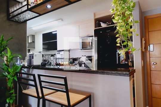 Cozinha - Armários de apartamento à venda com 3 quartos, 87m² em Freguesia de Jacarepaguá, Rio de Janeiro