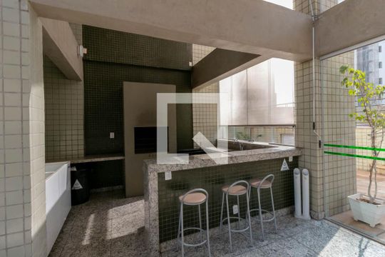 Área Gourmet de apartamento para alugar com 3 quartos, 120m² em Grajaú, Belo Horizonte