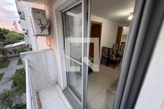 Varanda de apartamento à venda com 3 quartos, 52m² em Santos Dumont, São Leopoldo
