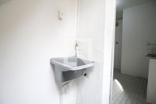 Área de Serviço de casa para alugar com 1 quarto, 24m² em Vila Cruzeiro, São Paulo