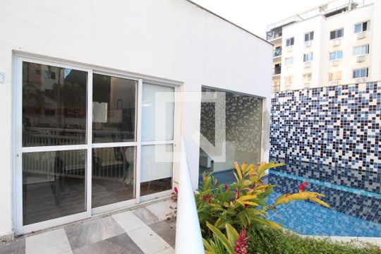 Área comum - Piscina de apartamento à venda com 2 quartos, 64m² em Jacarepaguá, Rio de Janeiro