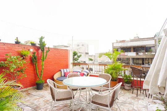 Varanda de apartamento para alugar com 3 quartos, 297m² em Barra da Tijuca, Rio de Janeiro