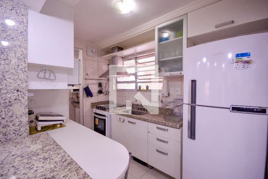 Cozinha de apartamento à venda com 2 quartos, 54m² em Paraíso, São Paulo