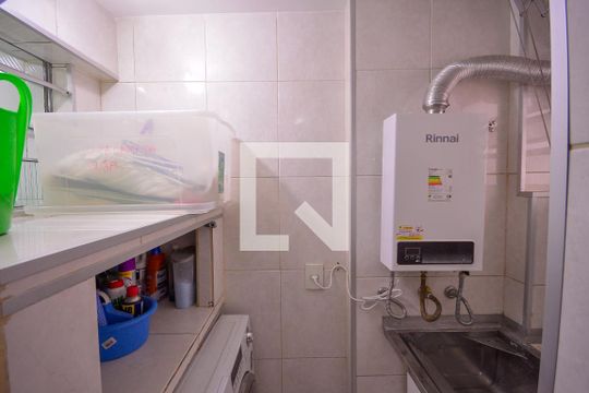 Area de Serviço de apartamento à venda com 2 quartos, 54m² em Paraíso, São Paulo