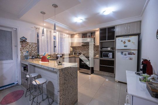 Cozinha de casa à venda com 3 quartos, 200m² em Chácara Santo Antônio (zona Leste), São Paulo
