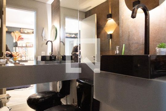 Lavabo de apartamento à venda com 3 quartos, 113m² em Vila Osasco, Osasco