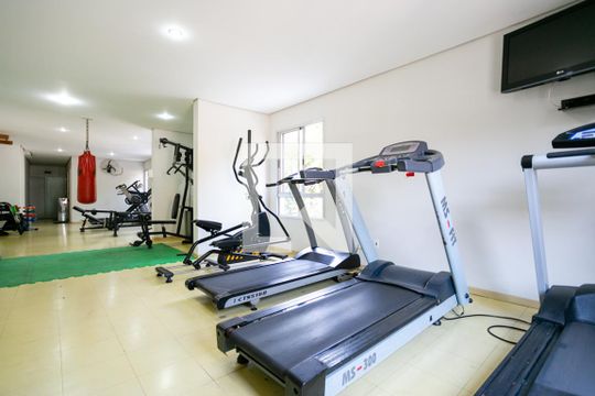 Área comum - Academia de apartamento à venda com 3 quartos, 55m² em Vila Roque, São Paulo