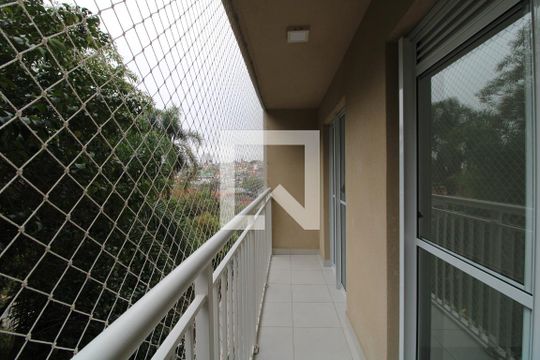 Varanda da sala e do quarto de apartamento para alugar com 1 quarto, 37m² em Cidade Ademar, São Paulo