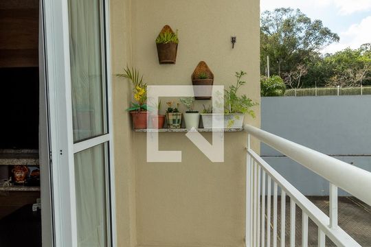 Varanda da Sala de apartamento à venda com 2 quartos, 89m² em Jardim Carvalho, Porto Alegre