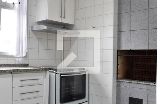 Cozinha de apartamento à venda com 4 quartos, 211m² em Batel, Curitiba