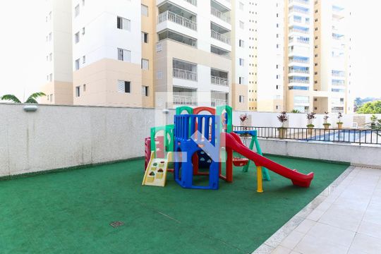 Área Comum - Playground de apartamento para alugar com 1 quarto, 55m² em Jardim das Colinas, São José dos Campos