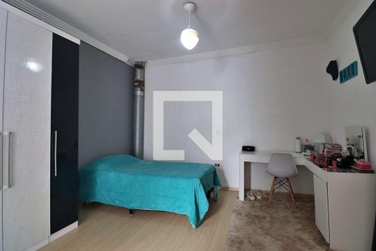 Quarto 1 - Suíte de casa à venda com 3 quartos, 186m² em Vila Guiomar, Santo André