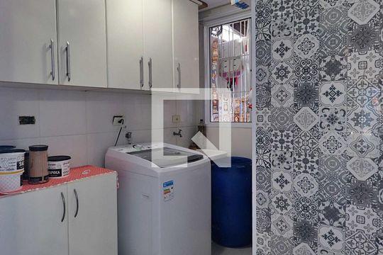 Área de Serviço de casa à venda com 3 quartos, 186m² em Vila Guiomar, Santo André