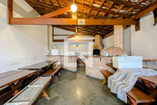 Área comum - Churrasqueira de casa de condomínio à venda com 3 quartos, 135m² em Vila Invernada, São Paulo