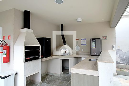 Área comum - Churrasqueira de apartamento à venda com 3 quartos, 96m² em Vila Andrade, São Paulo
