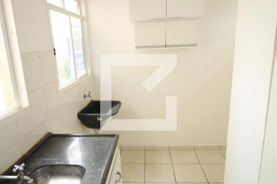 Cozinha de apartamento para alugar com 2 quartos, 50m² em Jardim Interlagos, Ribeirão Preto