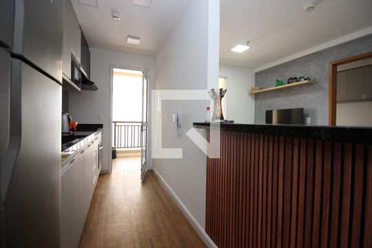 Cozinha de apartamento para alugar com 1 quarto, 50m² em Taguatinga Sul (taguatinga), Brasília