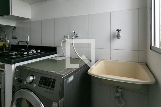 Área de Serviço de apartamento à venda com 2 quartos, 51m² em Taboão, São Bernardo do Campo