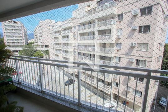 Varanda da Sala de apartamento à venda com 2 quartos, 67m² em Taquara, Rio de Janeiro