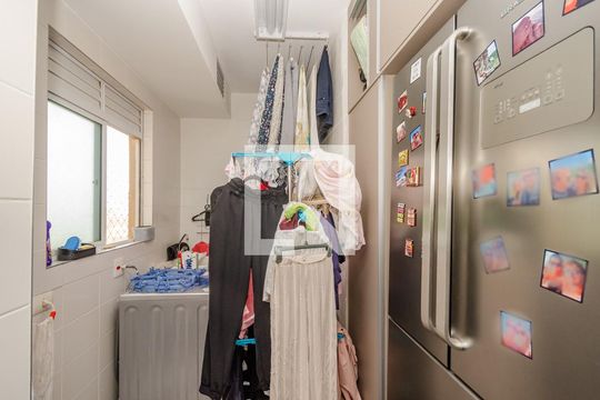 Área de Serviço de apartamento à venda com 2 quartos, 105m² em Vila da Serra, Nova Lima