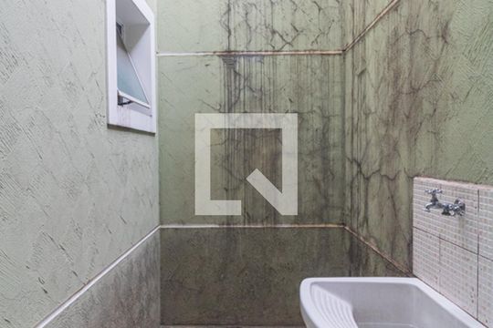 Área de Serviço de casa para alugar com 1 quarto, 33m² em Vila Germinal, São Paulo