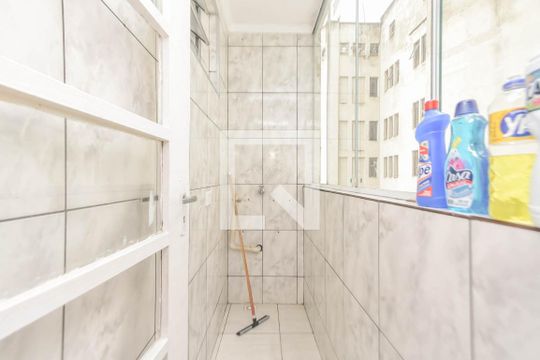 Área de Serviço de apartamento à venda com 1 quarto, 45m² em Santa Efigênia, São Paulo