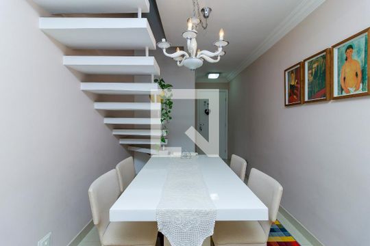 Sala de Jantar de apartamento à venda com 3 quartos, 112m² em Vila das Belezas, São Paulo