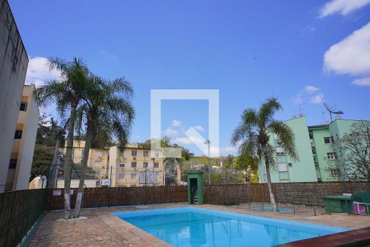 Área comum - Piscina de apartamento para alugar com 1 quarto, 40m² em Jardim Carvalho, Porto Alegre