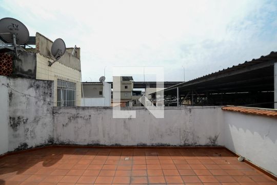 Terraço de casa à venda com 3 quartos, 150m² em São Cristóvão, Rio de Janeiro