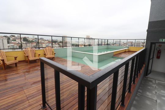 Piscina de apartamento para alugar com 1 quarto, 35m² em Jardim São Paulo, São Paulo