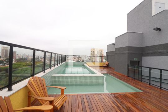 Piscina de apartamento para alugar com 1 quarto, 35m² em Jardim São Paulo, São Paulo