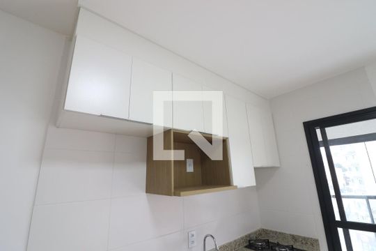 Cozinha de apartamento para alugar com 1 quarto, 35m² em Jardim São Paulo, São Paulo