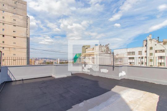 Terraço de apartamento à venda com 3 quartos, 82m² em Centro Histórico, Porto Alegre