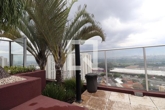Área comum de apartamento para alugar com 1 quarto, 40m² em Vila Augusta, Guarulhos