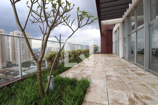 Área comum de apartamento para alugar com 1 quarto, 40m² em Vila Augusta, Guarulhos