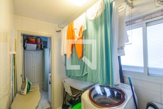 Área de Serviço de apartamento à venda com 3 quartos, 132m² em Tamboré, Santana de Parnaíba