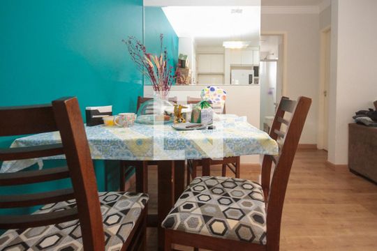 Sala de Jantar de apartamento para alugar com 2 quartos, 45m² em Quinta da Paineira, São Paulo