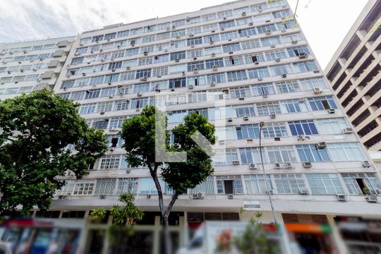 Fachada de apartamento para alugar com 1 quarto, 30m² em Botafogo, Rio de Janeiro