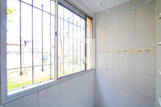 Área de serviço de apartamento para alugar com 2 quartos, 58m² em Jardim Alvorada, Santo André