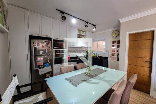 Cozinha de casa de condomínio à venda com 3 quartos, 119m² em Sacomã, São Paulo