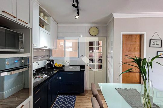 Cozinha de casa de condomínio à venda com 3 quartos, 119m² em Sacomã, São Paulo