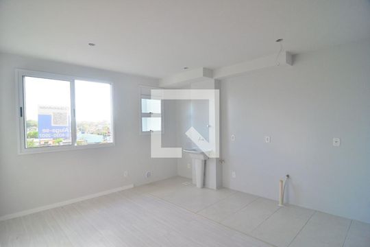 Sala de apartamento à venda com 2 quartos, 51m² em Olaria, Canoas