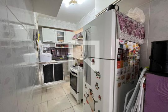 Cozinha de apartamento à venda com 2 quartos, 51m² em Taquara, Rio de Janeiro