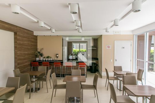 Área comum - Salão de festas de apartamento para alugar com 2 quartos, 49m² em Vila Medeiros, São Paulo