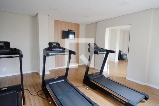 Área comum - Academia de apartamento para alugar com 1 quarto, 24m² em Paraíso do Morumbi, São Paulo
