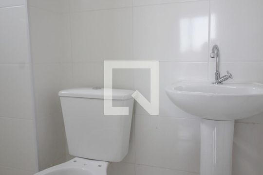 Banheiro da Suíte de apartamento para alugar com 1 quarto, 24m² em Paraíso do Morumbi, São Paulo